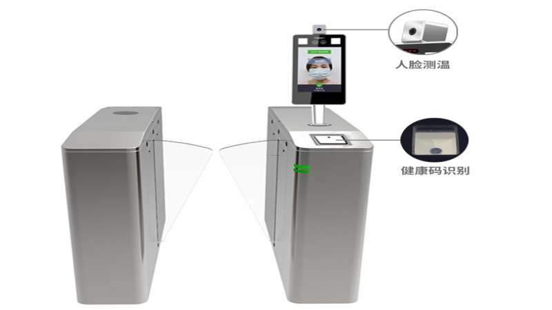 測溫人臉識別閘機的主要組成部分